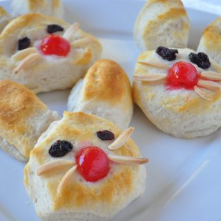 Easter Kid Recipes bunny biscuits make Easter Kids snacks