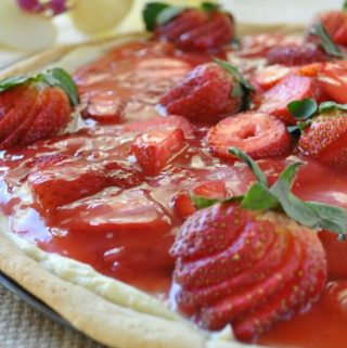 Strawberry dessert Pizza Recipes