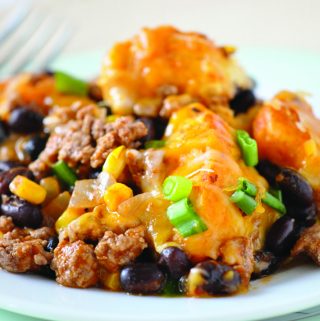 quick family dinner ideas Mexican ground Beef casserole recipes