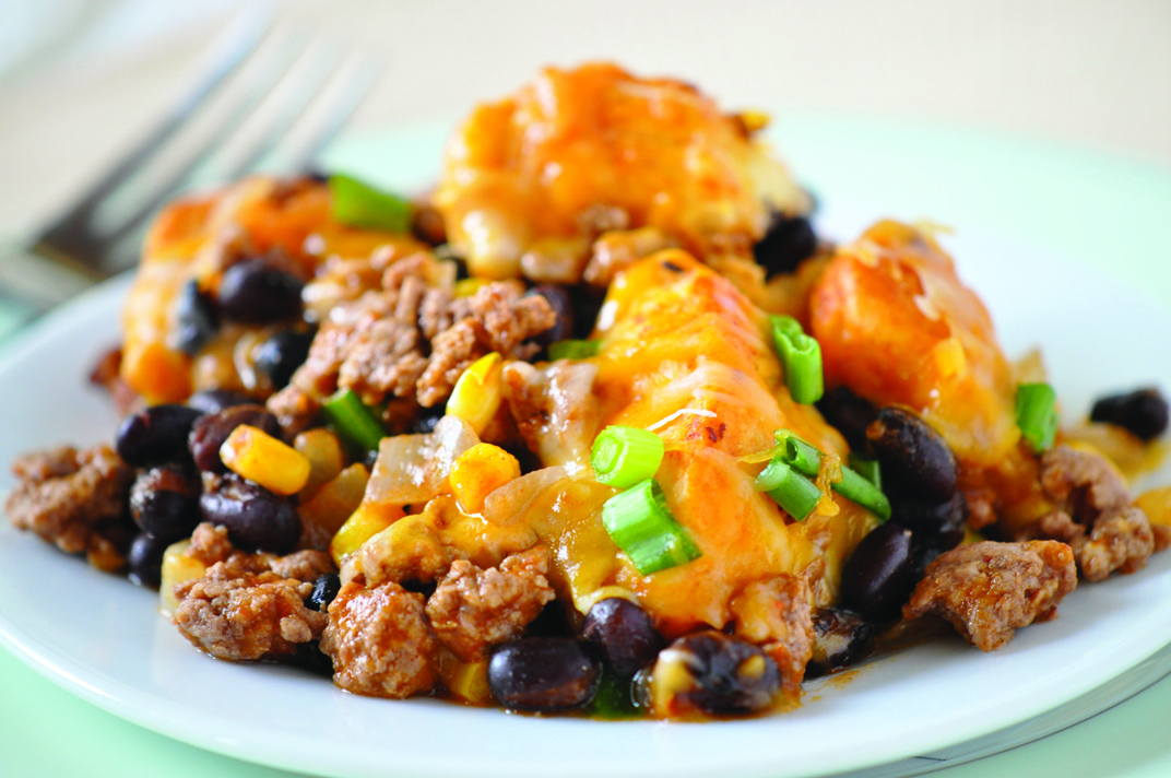 quick family dinner ideas Mexican ground Beef casserole recipes