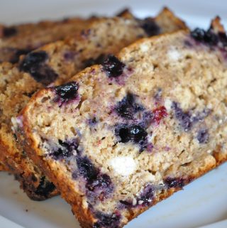 Blueberry Banana Bread Recipe is Perfect Homemade Christmas Gift