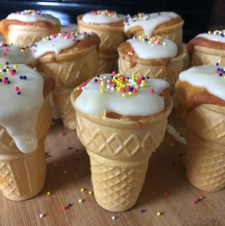ice cream cone cupcakes Easy Kids Dessert Recipes Ice cream cone cakes