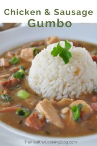 Easy Chicken and Sausage Gumbo – Secret to Simple Healthy Roux for Gumbo
