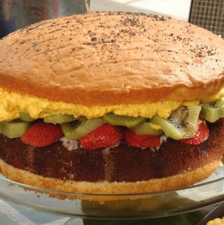 Hamburger cake for summer cake dessert