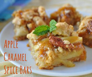 spice cake mix recipes make best apple pie bars recipe like caramel apple bars