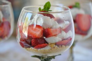 healthy cheesecake recipe - no bake cheesecake Strawberry Cheesecake Parfait best low carb recipes make during strawberry season