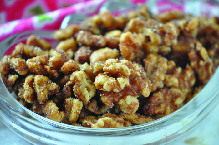 spiced walnuts and how to make candied walnuts