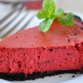 red velvet cheesecake Valentines Day recipe 50 shades of red Romantic Valentine Dinner Menu Ideas with 50 Shades of Red recipes for Valentine's Day - from Tomato Basil Soup to Red Velvet Cheesecake, all good for your heart & love life.