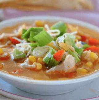 super bowl party healthy recipes Chicken Tortilla Soup