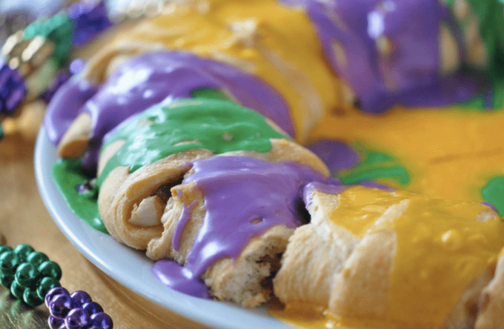 mardi gras party menu