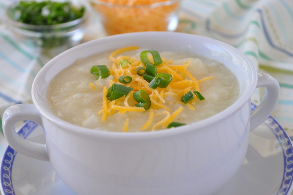 Recipes Cancer Patients Easy Potato Soup in Eating Well Through Cancer