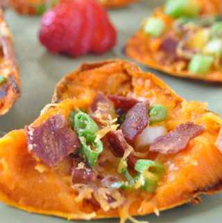 healthy sweet potato skins recipe