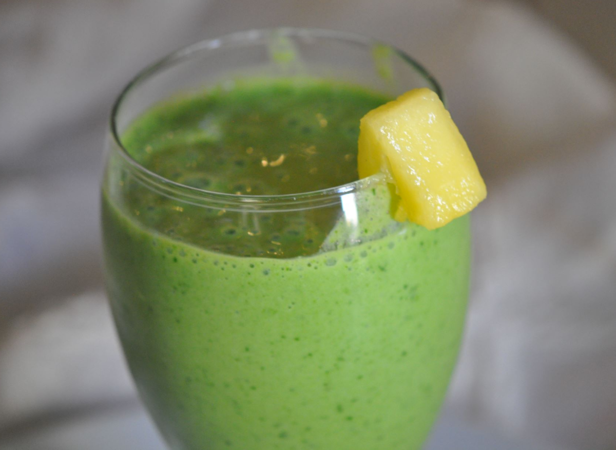 healthy green smoothie