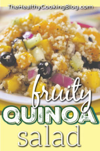 fruity quinoa salad