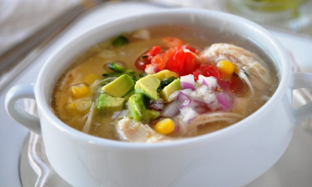 Cuban Chicken Soup - Colores Latinos TV-Alimentandose Bien Durante el ...