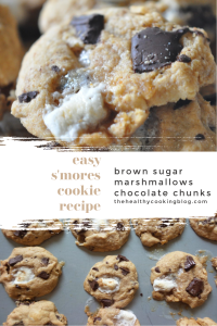 easy S'mores cookies recipe