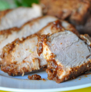 glazed pork tenderloin