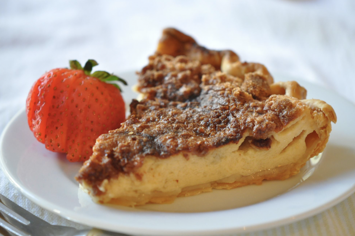 Easy Buttermilk Pie with Brown Sugar Streusel Topping Recipe for the Holidays