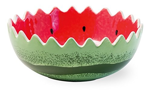 Boston International Ceramic Bowl, 7-Inches, Watermelon