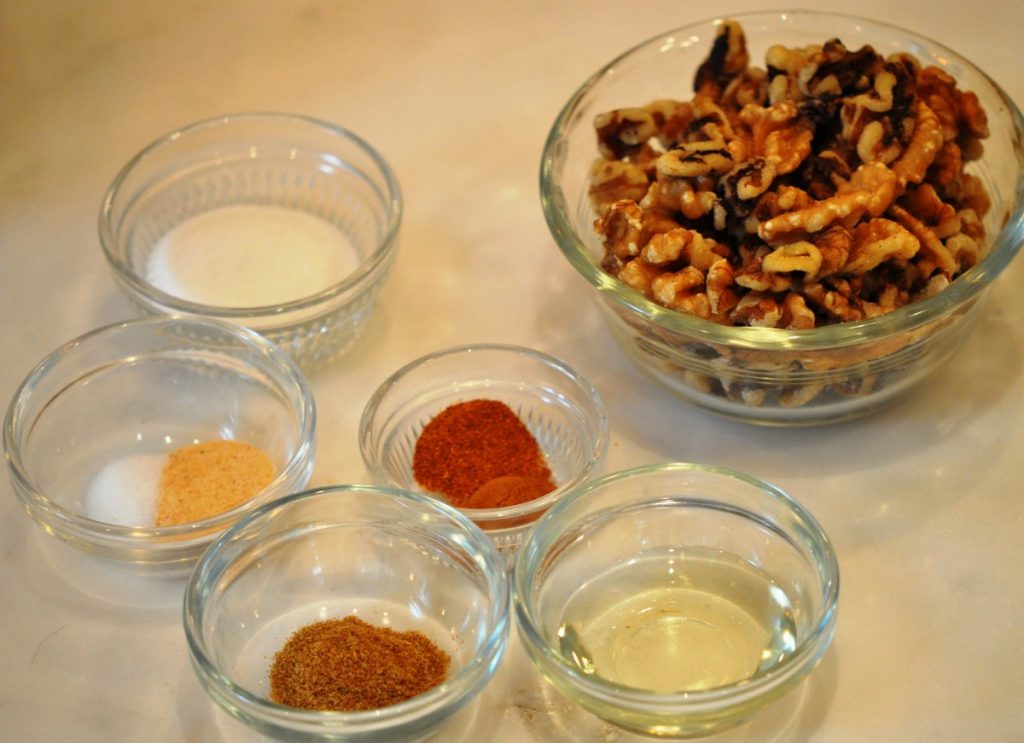 Spiced walnut recipes