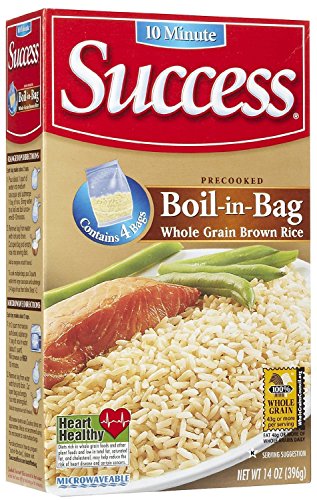 Success Boil in Bag Whole Grain Brown Rice