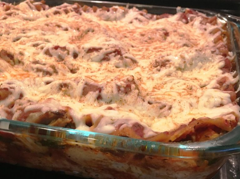 Rotisserie Chicken Lasagna Tops College Recipes With Rotisserie Chicken