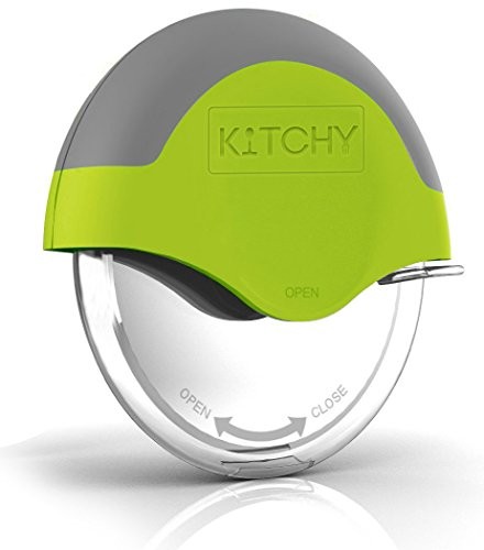 Kitchy Pizza Cutter Wheel, Super Sharp, Cleans Easy