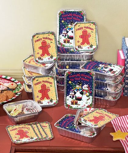 Set of 24 Holiday Goodie Containers