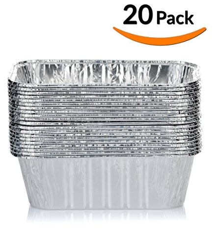 DOBI Mini Loaf Baking Pans - Disposable Aluminum Foil small Bread Tins, 6