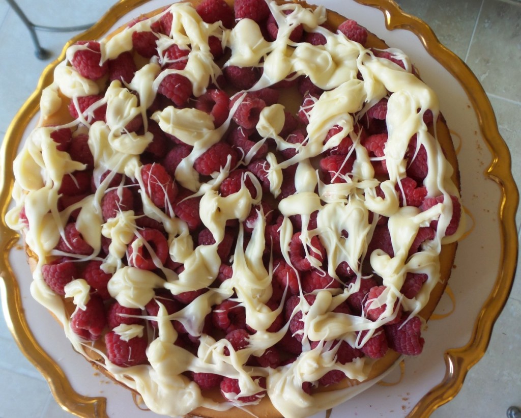 easy white chocolate cheesecake recipe with raspberries makes best white chocolate cheesecake recipe