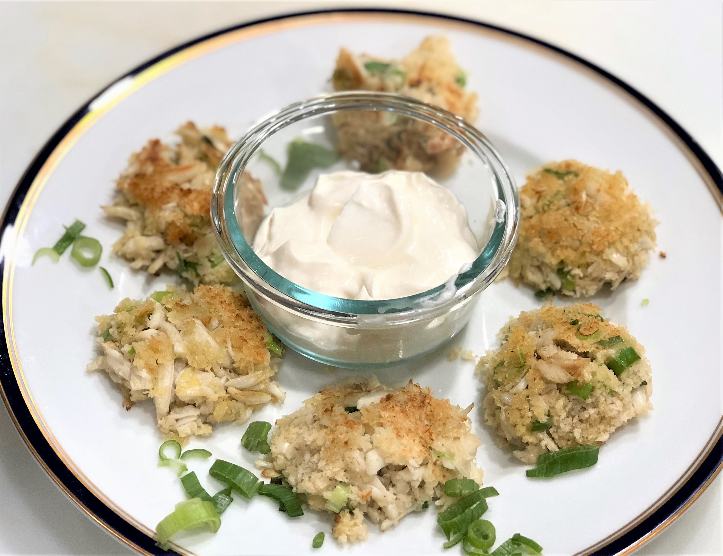 healthy crab cakes with crab cake sauce recipe