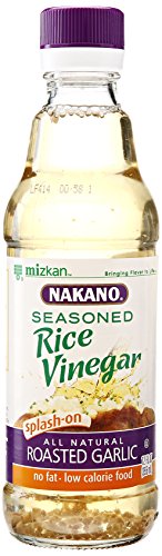 Nakano Seasoned Rice Vinegar with Garlic, 12 oz.