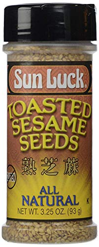 Sun Luck Toasted Sesame Seeds, 3.75 oz