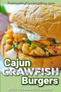Cajun Crawfish Burgers 