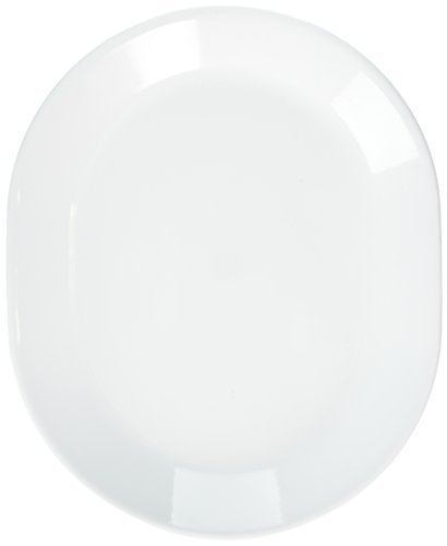 Corelle Livingware 12-1/4-Inch Serving Platter, (White- 2-Pack) by Corelle