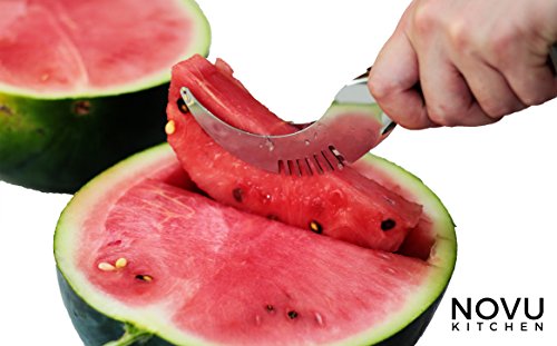 NOVU Kitchen Stainless Steel Watermelon Slicer