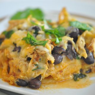 Best Chicken Enchilada Casserole Recipe with Canned Black Beans chicken breast casserole recipes