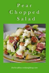 Holly Clegg's Pear Chopped Salad with Turkey Bacon