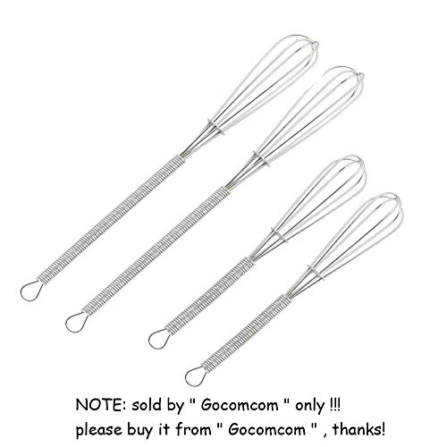Mini Wire Kitchen Whisks-Each of 2PCS 5 Inches and 7 Inches