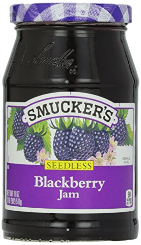 Smucker's Jam Blackberry Seedless, 18 oz