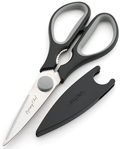 Kitchen Shears with Blade Cover, Stainless Steel Scissors