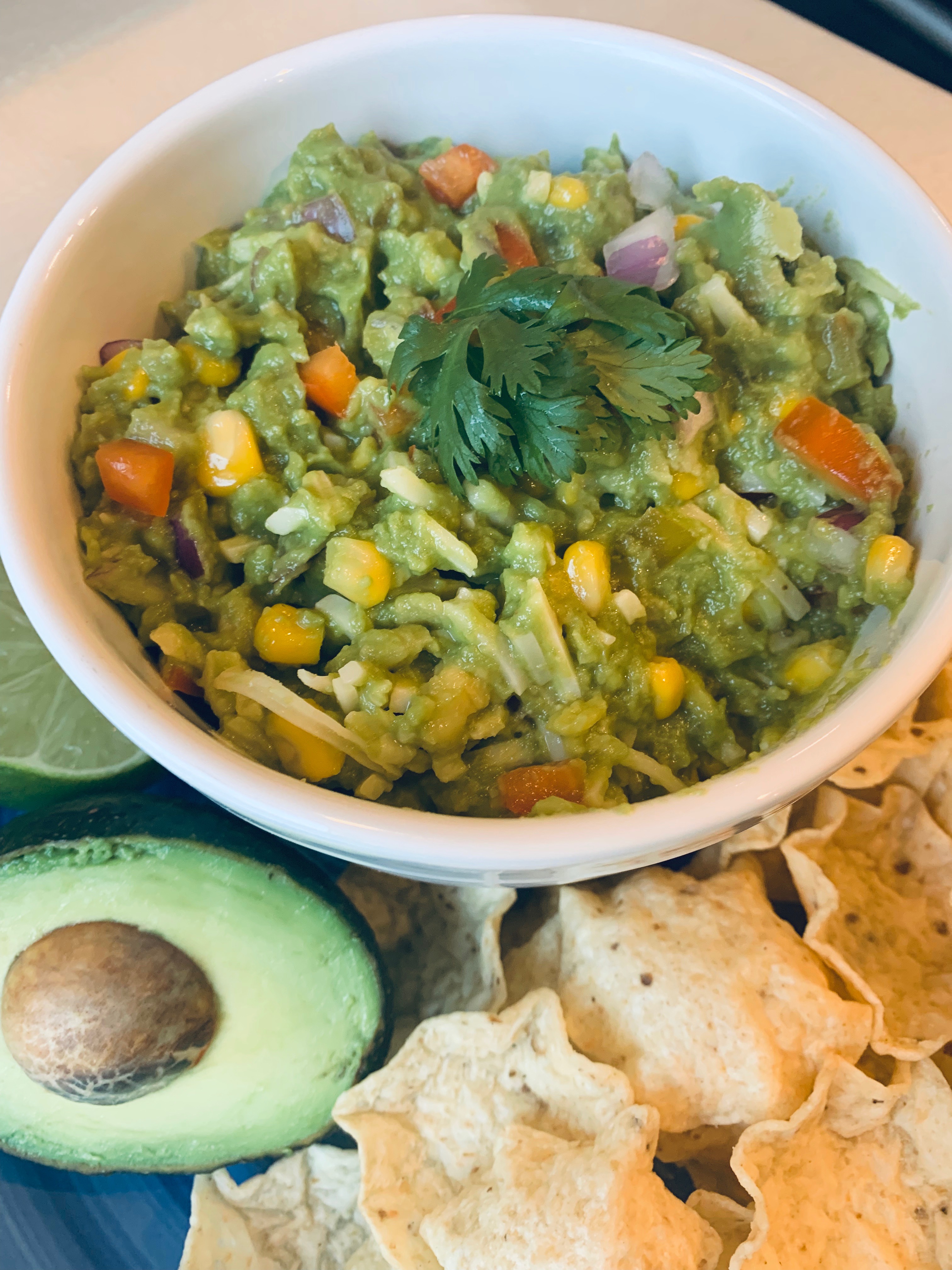 Easy Guacamole Dip Recipe with Frozen Corn Recipes