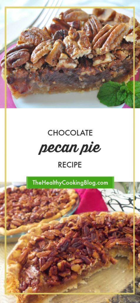Best Chocolate Pecan Pie Recipe with Honey Pecan Topping Is Amazing