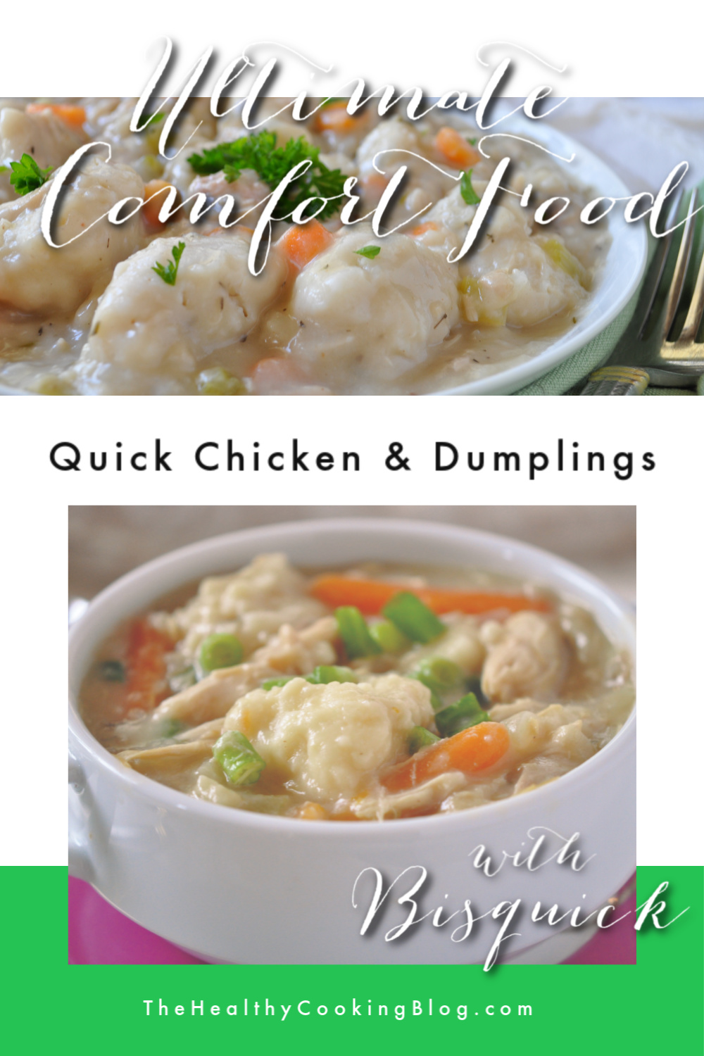 healthy chicken and dumplings