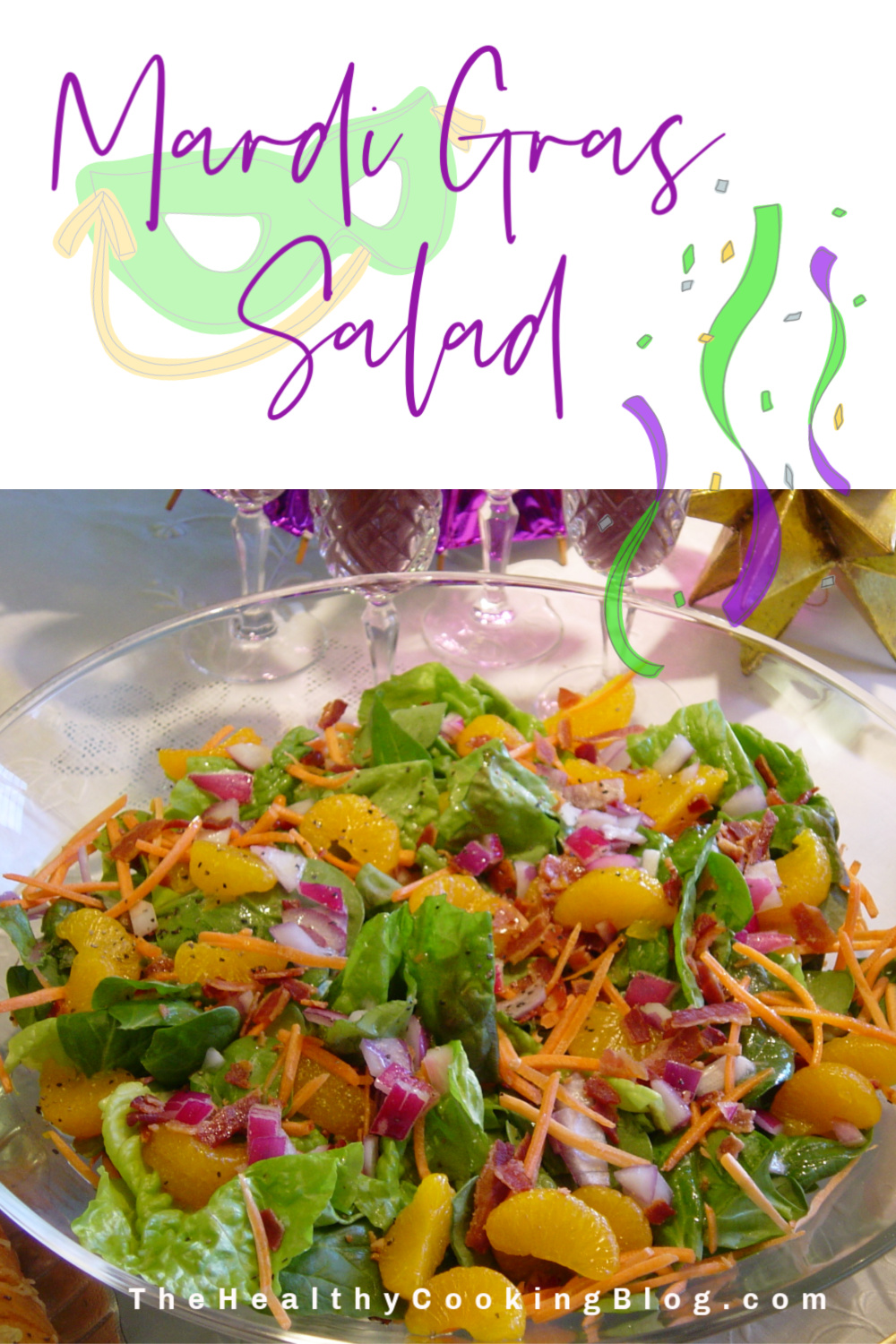 what is mardi gras salad