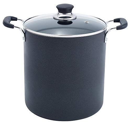 T-fal B36262 Specialty Total Nonstick Dishwasher Safe Oven Safe Stockpot Cookware, 12-Quart