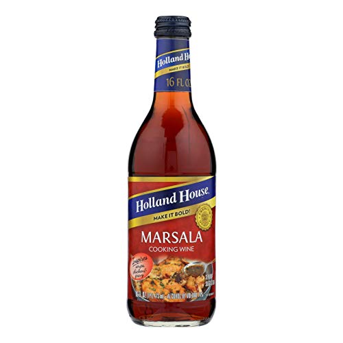 Holland House Marsala Cooking Wine 16.0 OZ(Pack of 2)