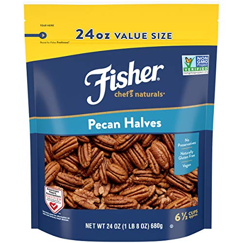 Pecan Halves, 24 oz, Naturally Gluten Free, No Preservatives