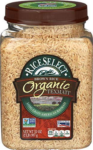 Riceselect, Rice Texmati Brown Organic, 32 Ounce