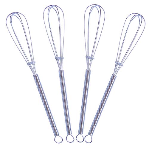 Small Wire Kitchen Whisks - Small Sizes Make for Easier Whisking